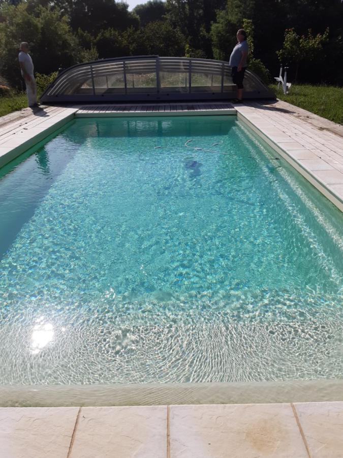 Chambre Double Avec Piscine Et Jacuzzi Bernadets-Debat エクステリア 写真